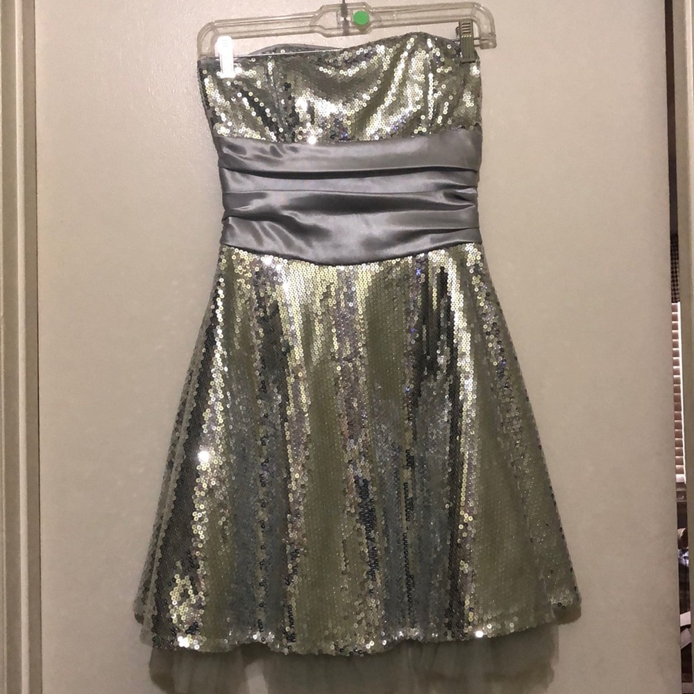 Masquerade sequin dress